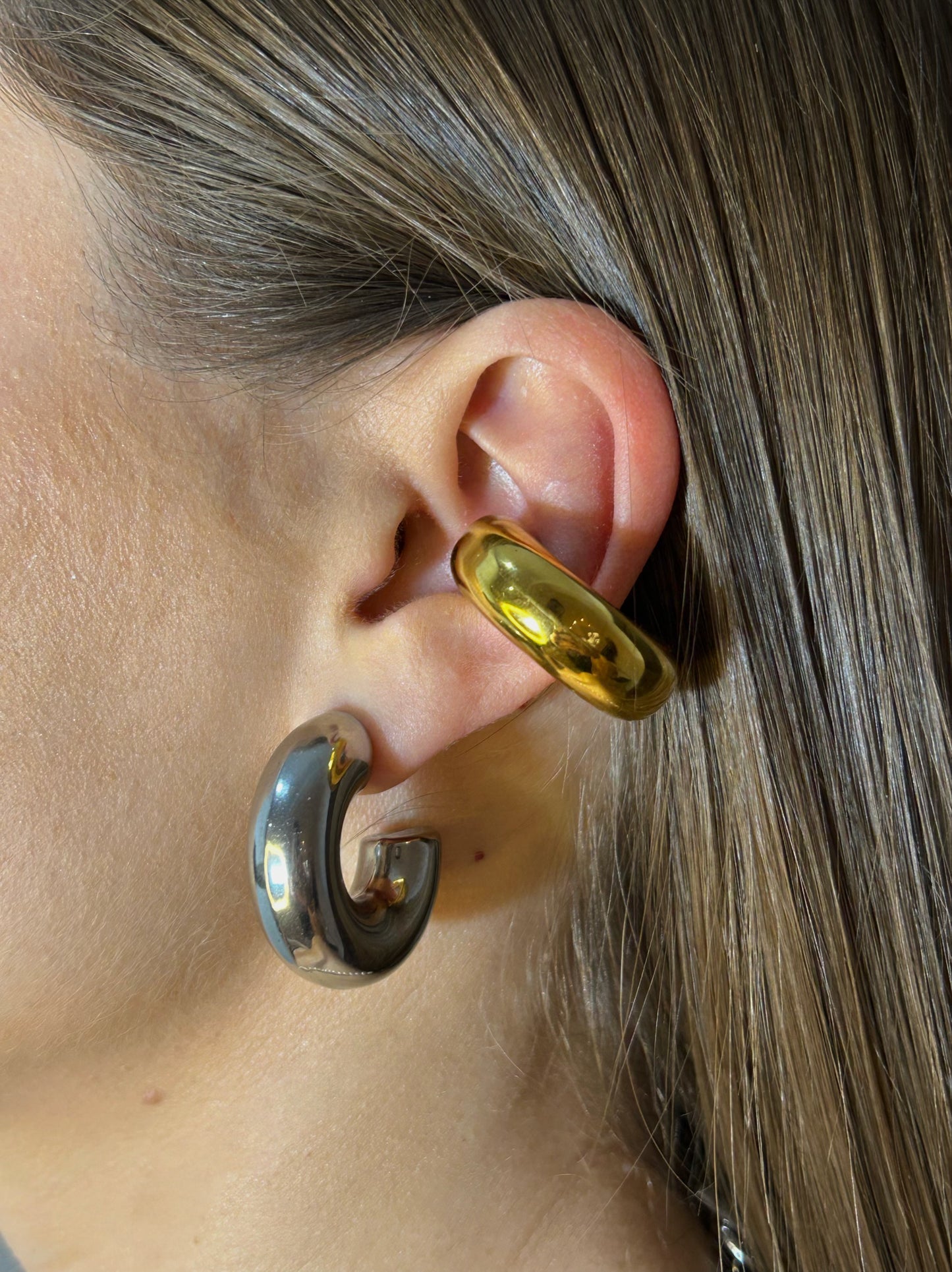 Gold Chonk Earcuff